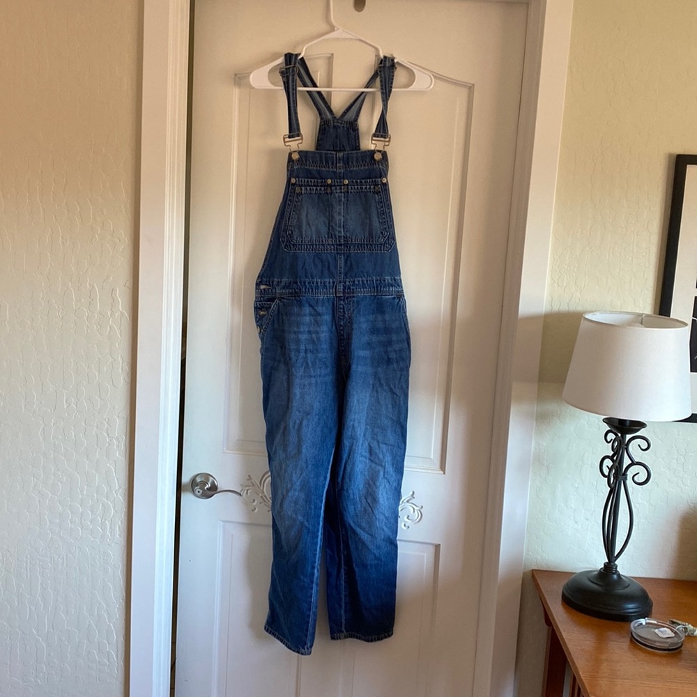 Gap denim overalls